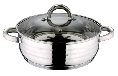 Produktbild von Backform / Topf mit Deckel Edelstahl 28 cm Gourmet Line BLAUMANN BL-1504
