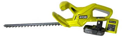 Zdjęcie produktu dla Ryobi RY18HT40A-115 Akumulatorowe nożyce do żywopłotu 18 V 40 cm 16 mm + 1x akumulator 1,5 Ah + ładowarka ( 5133005017 )