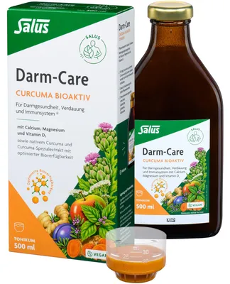 Immagine prodotto di Salus Darm-Care Curcuma Bioaktiv tonico per la salute dell'intestino, la digestione e il sistema immunitario, soluzione da 500 ml