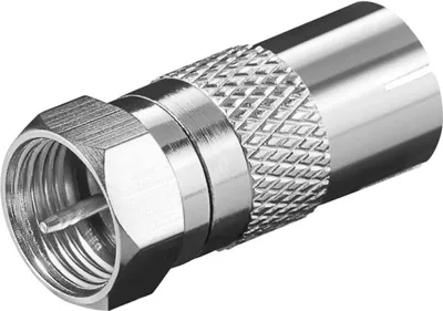 Immagine prodotto di goobay F Adapter F Stecker auf Koax Buchse (Bulk)