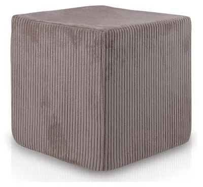 Obrázek produktu pro Ecopuf, Sedací Taburet, Taburet Z Manšestru, Čtvercový Taburet, 40x40cm