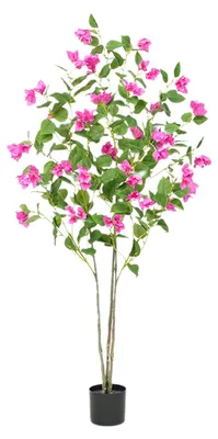 Produktbild von Kš¹nstliche Bougainvillea im Topf 1.8m Grš¹n