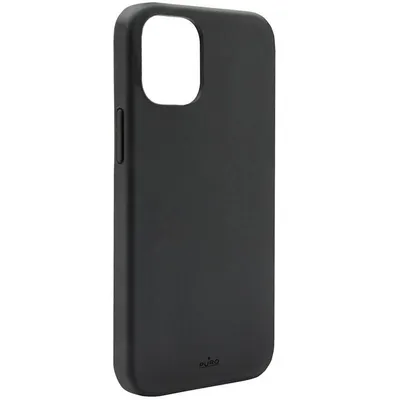 A black iPhone 13 Pro Max case is shown from the side against a white background.