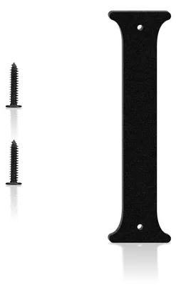 Produktbild von Metallische Hausnummer, 17,8 cm - Wasserdicht und rostbeständig