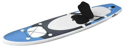 Produktbild von vidaXL SUP-Board-Set Aufblasbar Blau 300x76x10 cm