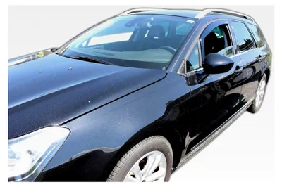 Produktbild von Windabweiser für C5 Limousine, Schrägheck 2008-2017, Heko Regenabweiser, getönt, 2-teilig, vorne, aerodynamisch