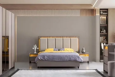 Produktbild von Schlafzimmer Komfortbett Luxusbett Bett Designbett Betten Ehebett 200x200