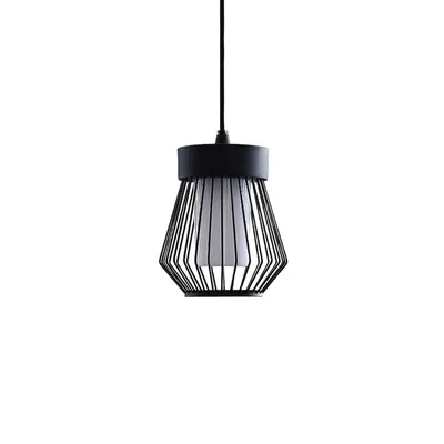 Produktbild von Lindby Außenpendelleuchte Vajana, Ø 19 cm, schwarz, Alu