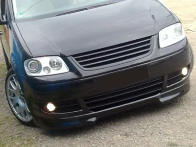 Produktbild von Kühlergrill Sportgrill Front Grill Stoßstange für VW Touran 1T / Caddy III 2K