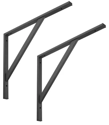 Produktbild von SOTECH Schwerlastwinkel 495 x 415 mm schwarz (2 Stück)