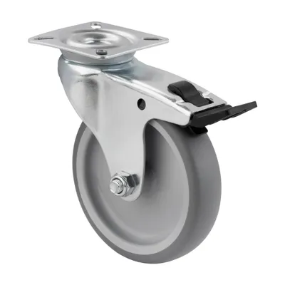 Obrázek produktu pro Walteco Přístrojové kolečko, otočné s brzdou, průměr 100 mm