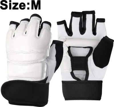 Produktbild von 1 Paar Boxhandschuhe für Taekwondo, Karate und Sparring im Kampfsport Boxtraining