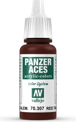 Produktbild von Vallejo 70.307, Rot, Acrylfarbe, Flüssigkeit, 17 ml, 1 Stück(e)