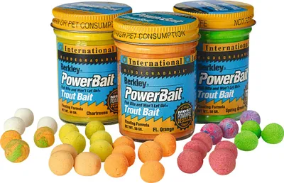 Produktbild von Berkley PowerBait Biodegradable Trout Bait - 50g Forellenteig, Farbe:Fluo Orange