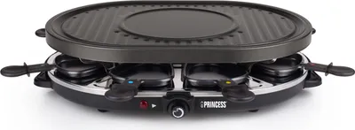 Produktbild von Raclette maschine 8 personen 1200w + grill Princess 162700-01-001