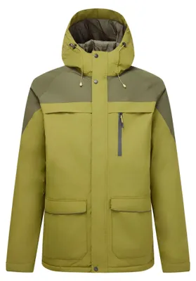 Productafbeelding van Regatta - "Stanford" geïsoleerde jas voor heren, waterdicht, model RG13226 (XL) (Nephritgroen/Donkerkhaki)