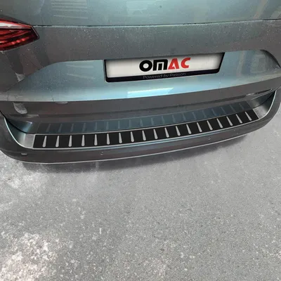Immagine prodotto di Protezione paraurti per VW T7 Multivan 2022-2025 cromo acciaio inox fibra di carbonio
