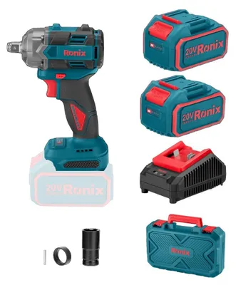 Produktbild von Ronix 8673 Bürstenloser Akku-Schlagschrauber 500 Nm, 1/2 Zoll