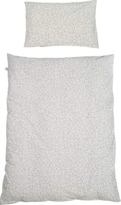 Obrázek produktu pro roba 100% bavlněné žerzejové povlečení "Miffy", 100x135cm, do dětské postýlky a dětské postele
