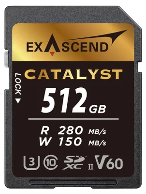 Obrázok produktu pre Pamäťová karta ExAscend Catalyst UHS-II V60 512 GB