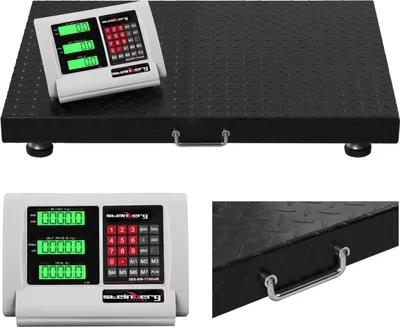 Obrázok produktu pre Expondo Steinberg Systems Podlahová váha – 1000 kg / 0,2 kg – 60 x 80 cm – LCD bezdrôtová