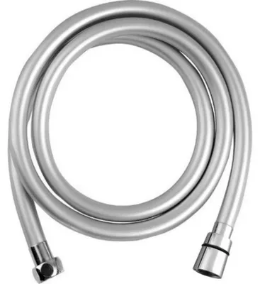 Produktbild von SOFTFLEX Plastik-Duschschlauch, 200cm, Metallic-Silber/chrom