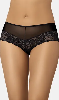 Produktbild von Teyli Hohe Taille Slip mit floraler Spitze Polly Female 341 schwarz L