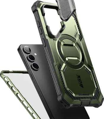 Zdjęcie produktu dla i-Blason Armorbox GS24UABSPGN, Pokrowiec, Samsung, Galaxy S24 Ultra, 17,3 cm (6.8"), Zielony