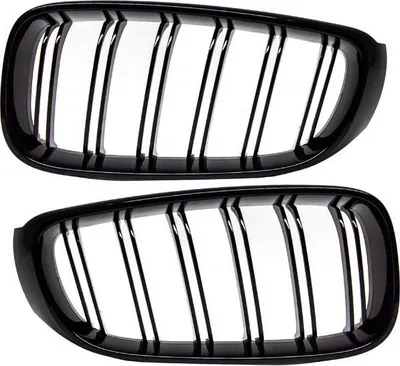 Produktbild von Kühlergrill Grill Schwarz Glanz Doppelsteg Sport passend für BMW 3er F34 GT bj.13-18