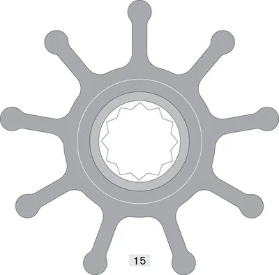 Immagine prodotto di Girante pompa Johnson 1029B
