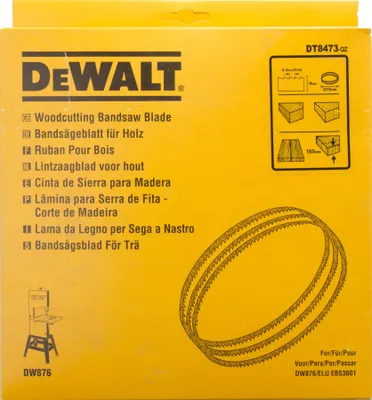 Obrázok produktu pre DEWALT Bandsaegebl 2215x16x0,6mm 6,4mm