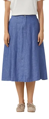 Produktbild von s.Oliver Damen Skirt 2176384 Blue 44
