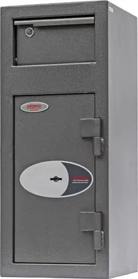 Produktbild von Phoenix SS0992KD - Einwurftresor - Doppelbart-Schlüsselschloss - Grau