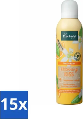 Produktbild von Kneipp - Duschschaum - Morgenkuss - Orangenblüte - 200 ml - Vorteilspack - 15 Stücke