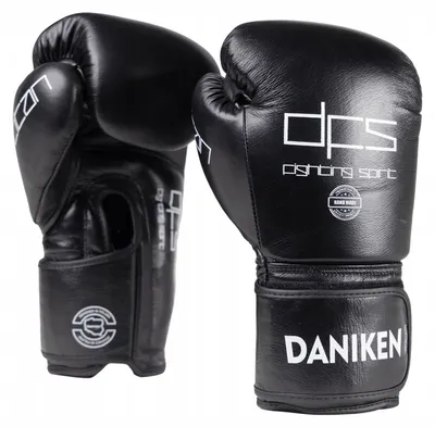 Produktbild von Daniken TITAN Boxhandschuhe Schwarz 12oz