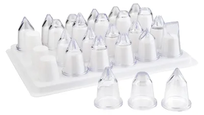 Image de Lot de douilles acryliques, 24 pièces - Lacor