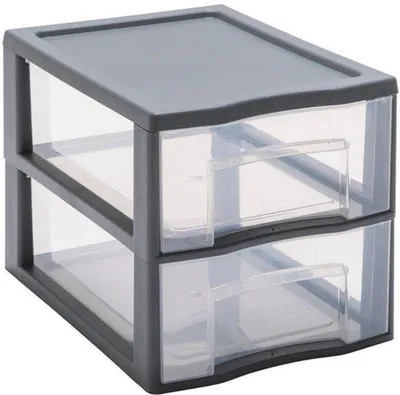 Obrázek produktu pro plastová zásuvka, 2 zásuvky, A4, výška 25,5 cm
