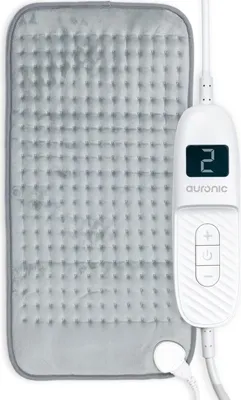 Produktbild von Auronic Heizkissen - Teddy - 45x45 - Kabellos - Aufladbar - Elektrisches Kissen - Infrarot - Grau