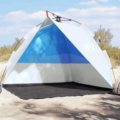 Produktbild von "2026 Aktion"Strandzelt Azurblau Quick Release Wasserdicht NEU930990 - Campingzelte
