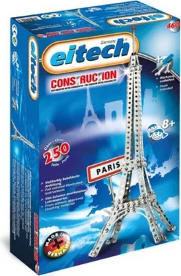 Produktbild von eitech Metallbaukasten 00460 - Eiffelturm Mini