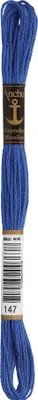 Produktbild von Anchor Sticktwist 4635000-00147 kobaltblau Stickgarn, 100 % Baumwolle