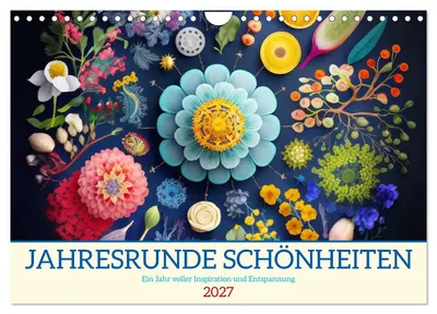 Immagine prodotto di Bellezze dell'anno (calendario da parete 2027, formato DIN A4 orizzontale), calendario mensile CALVENDO