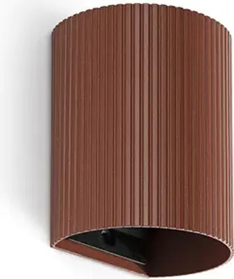 Produktbild von SOLE Wandleuchte terrakotta geriffelt 40529