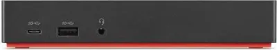 Immagine prodotto di Lenovo 40AS0090DK - Cablato - USB 3.2 Gen 1 (3.1 Gen 1) Type-C - 3,5 mm - 10,100,1000 Mbps - Nero - 10 Gbps