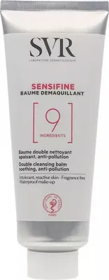 Zdjęcie produktu dla SVR SENSIFINE Beruhigender Balsam-in-Öl-Gesichtsreiniger und Make-up-Entferner mit Kokosnussöl und Sheabutter, 100 ml