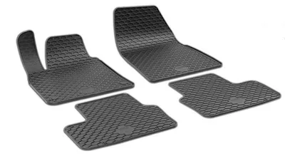 Produktbild von Gumarny Zubri Fußmatten Set Gummi für RENAULT Clio V Schrägheck (BF) Vorne+Hinten