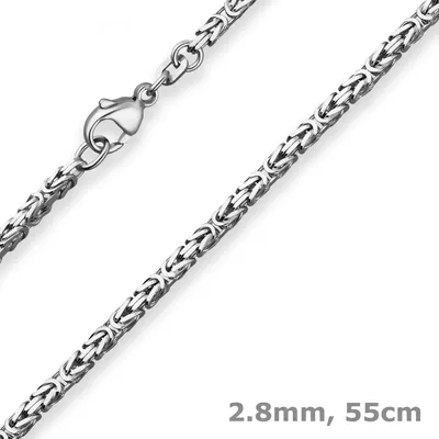 2-8mm-Königskette-aus-925-silber-rhodiniert-55cm