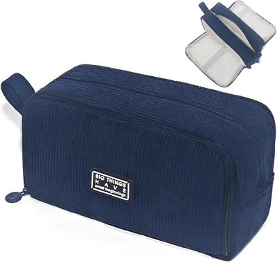 Produktbild von Federtasche 22.5 x 8 x 12 cm, große Kapazität, erweiterbar, mit Reißverschluss, für Schüler