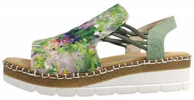 Produktbild von Rieker Sandalen Damen 32313933323933 Grün 36 EU