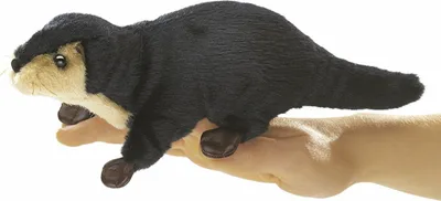 Produktbild von Folkmanis 2684 Fingerpuppe Flussotter